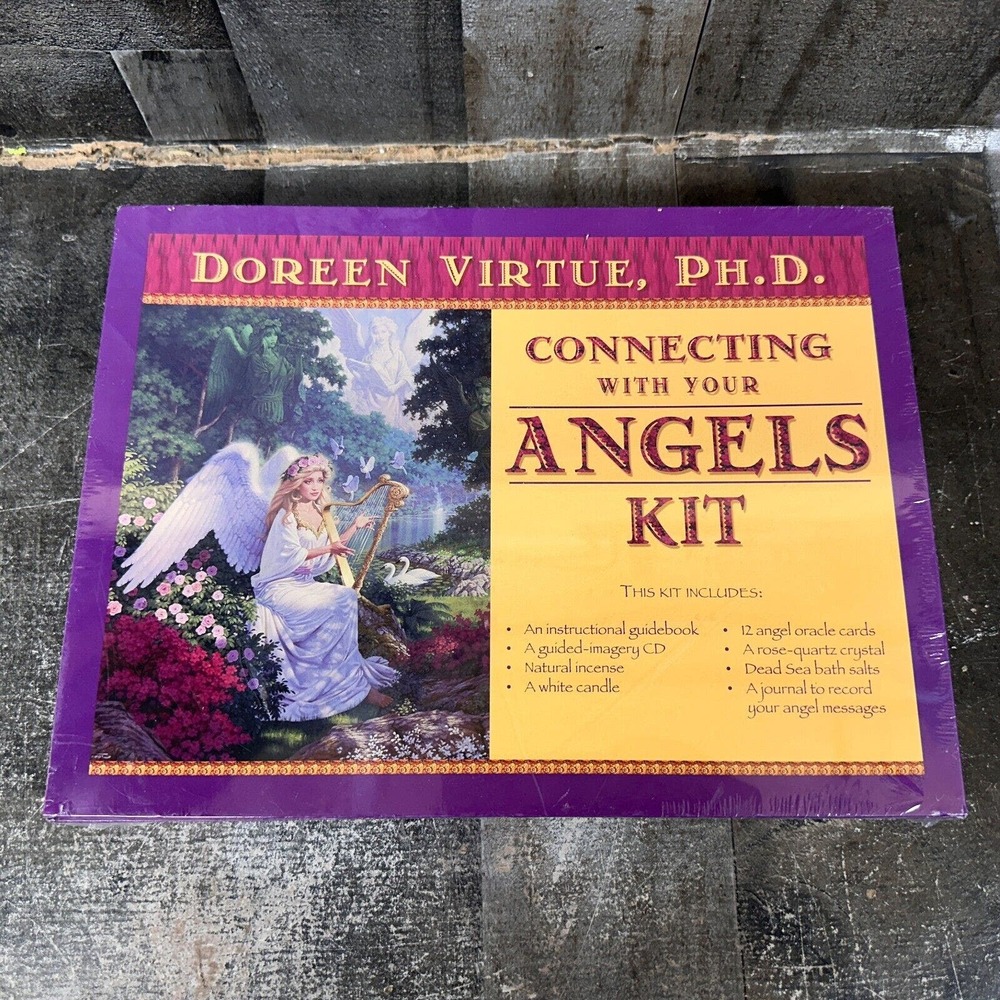 Connecting with‎ Your Angels Kit Doreen Virtue, Ph.D. NEW SEALED